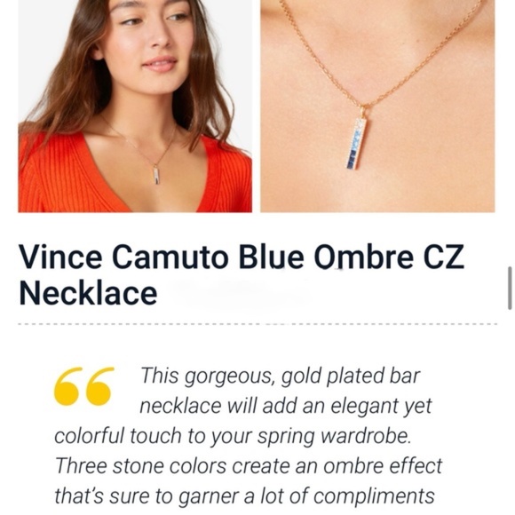 Vince Camuto Necklace- BNWT- So Beautiful! - Picture 4 of 4